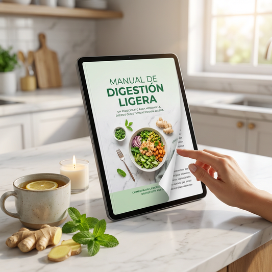 Manual de Digestión Ligera + 3 BONOS gratis