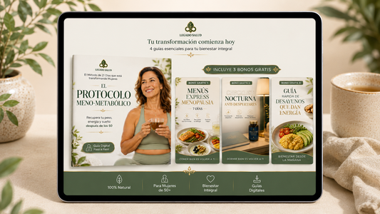 Protocolo Meno-Metabólico Recupera tu Peso, tu Sueño y tu Energía en 21 Días + 3 BONOS Exclusivos GRATIS